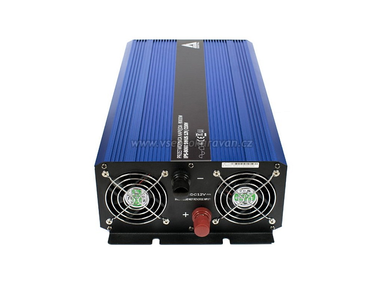 Měnič napětí 12 VDC / 230 VAC SINUS IPS-8000S 8000W