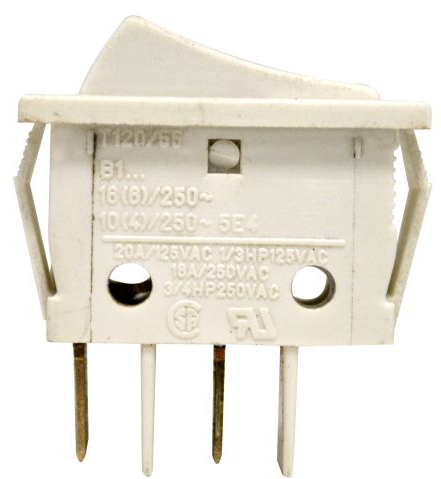 Kolébkový přepínač FAWO 12V/16A pojistka