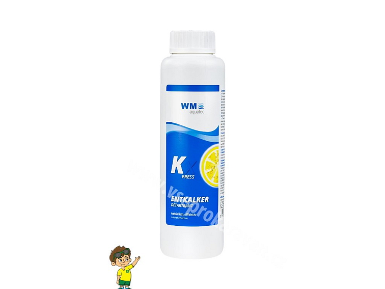 Odstraňovač vodního kamene Kxpress, WM aquatec