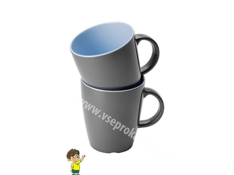 Sada hrnků Vivid Line, 4 ks, Gimex