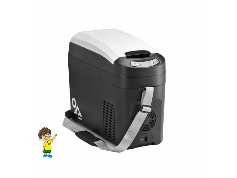 Kompresorová autochladnička TB18 OFF Black, 12/24V, 18 litrů