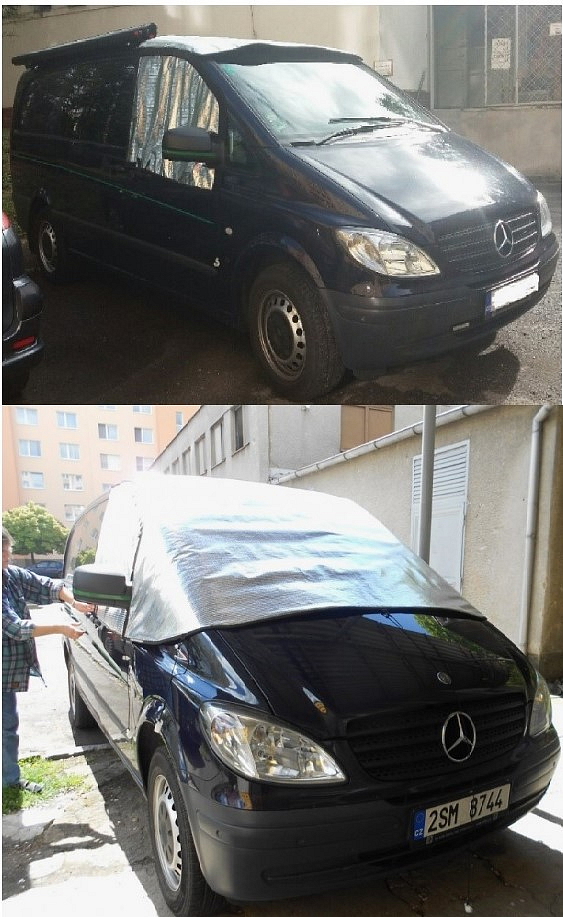Izolační kabát - Mercedes Benz Viano/Vito od roku 2003 - 2014