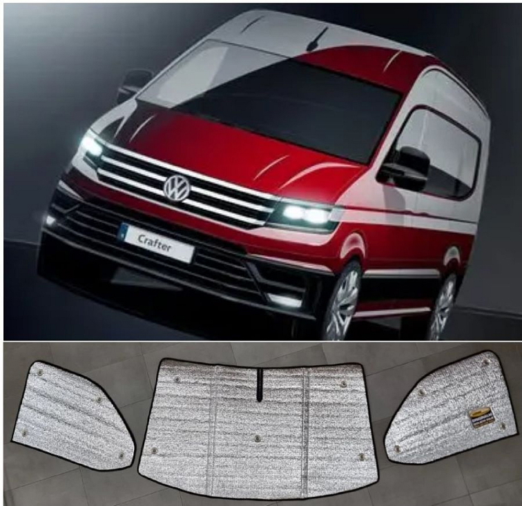 Sluneční clony VW Crafter 2017+ ( MAN TGE )