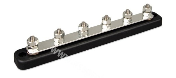DC přípojnice Victron Energy 150A - 6 terminálů vč. krytu