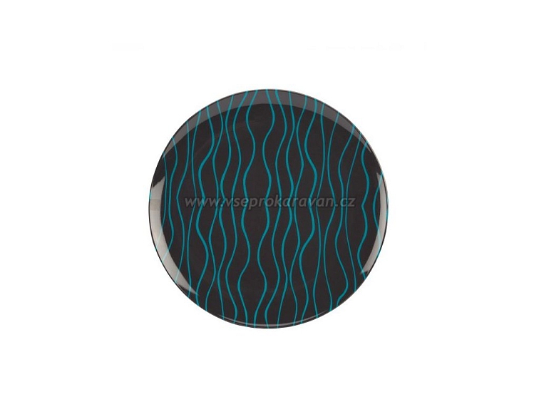 Talíř Gimex šedé linky