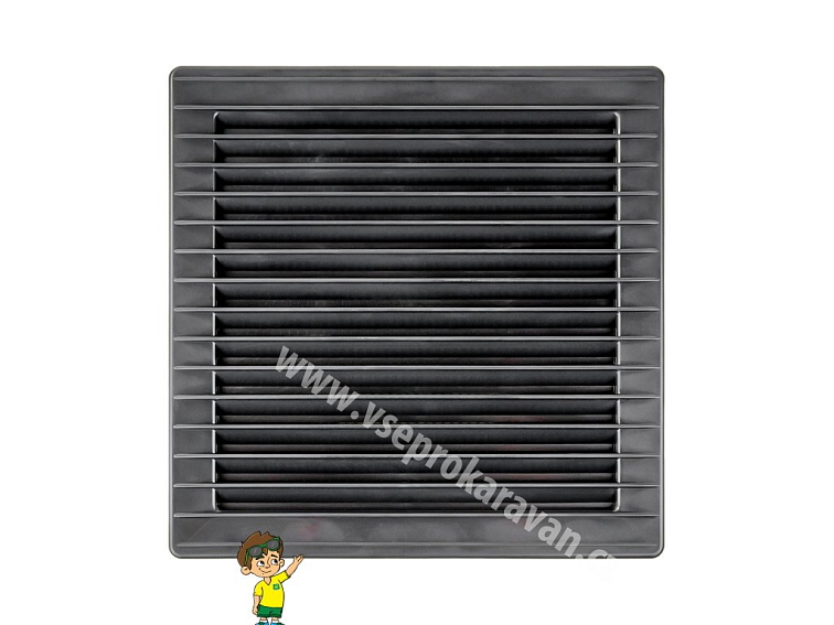 Plastová větrací mřížka 170 x 170 mm