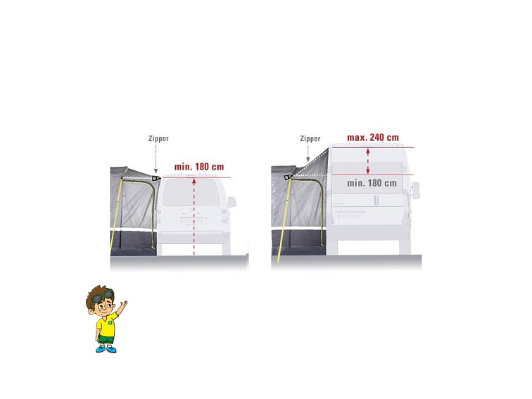 Předstan k dodávkám Tramp Grey 2.0