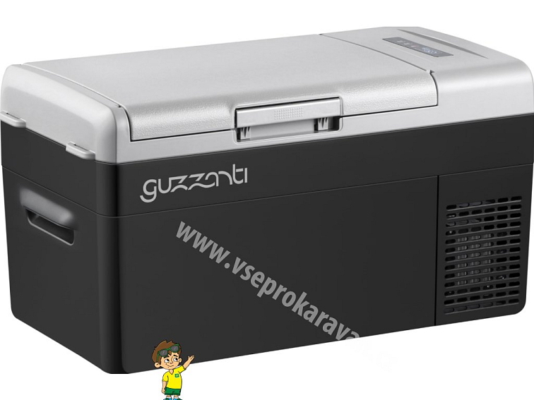 Přenosná kompresorová chladnička a mraznička Guzzanti GZ 21B