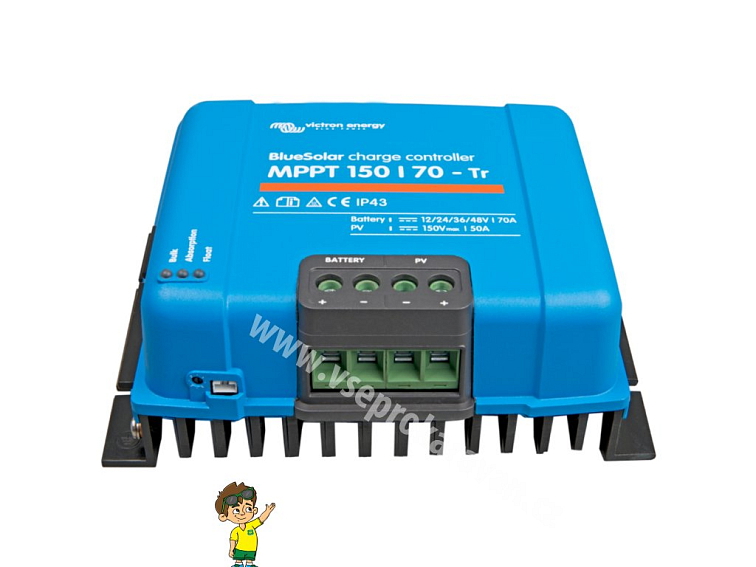 MPPT solární regulátor Victron Energy BlueSolar 150/70-Tr