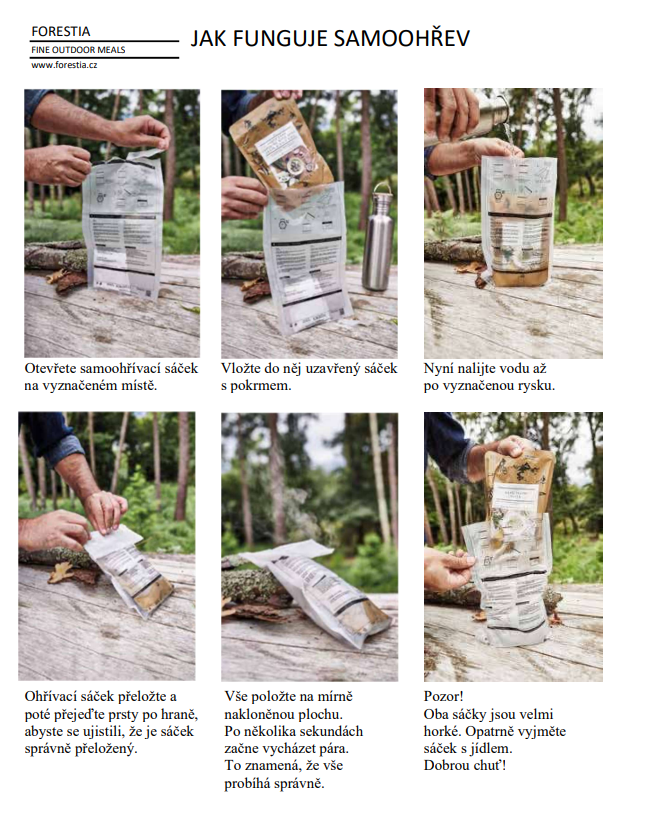 Smetanová pšeničná kaše, Forestia