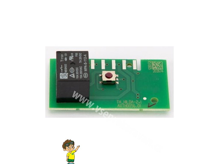 Splachovací tlačítko s obvodovou deskou pro WC Thetford C220