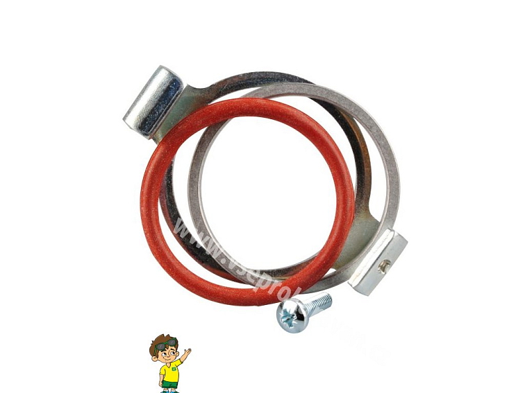 Upevnění výfukového potrubí topení AE 3, Truma