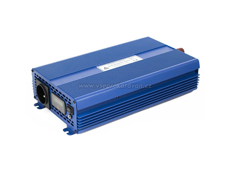Měnič napětí 12 VDC / 230 VAC ECO MODE SINUS IPS-2000S PRO 2000W
