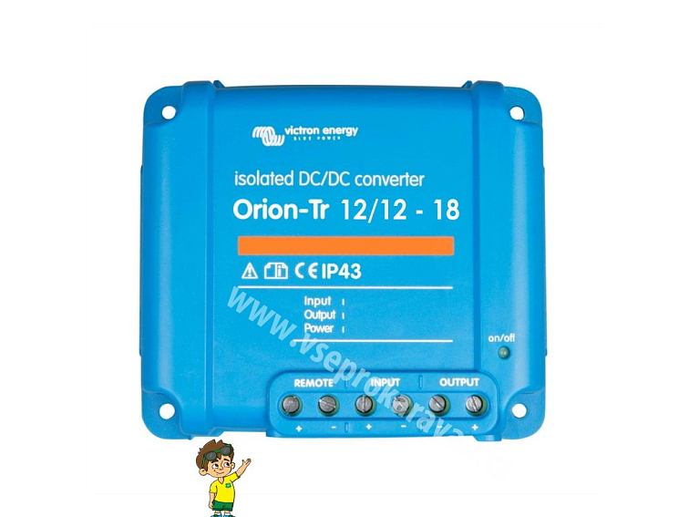 DC/DC konvertor Orion-Tr 12/12- 18A (220W)
