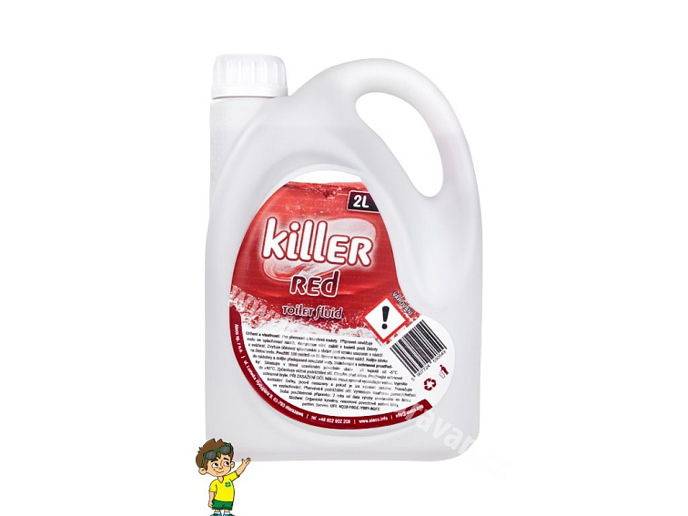 Killer RED - pro splachování
