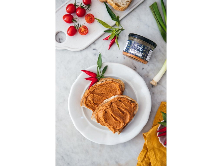 Bůčková paštika s chilli, Hotovky z plechovky