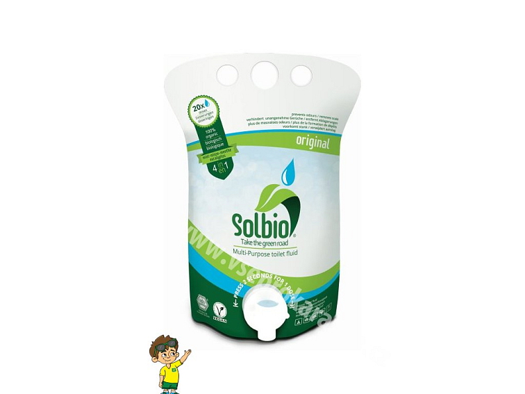 Rozkladová chemie Solbio - 100% ekologická