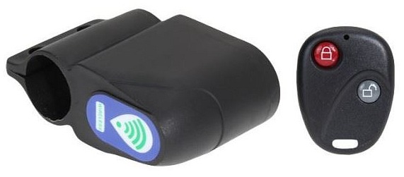 Alarm, zámek na kolo s dálkovým ovládačem