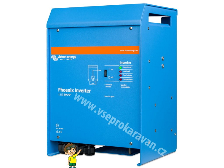 Měnič napětí SINUS Victron Energy Phoenix 3000VA 12V