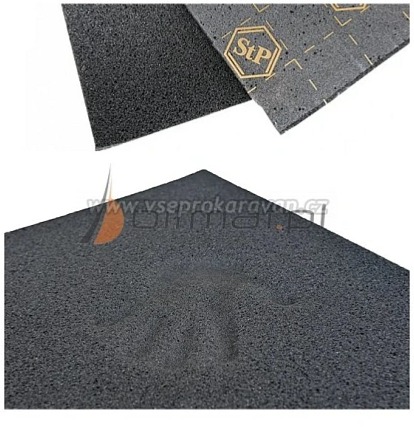 Polyuretanová zvuková izolace s paměťovým efektem StP Biplast 37,5 x 50 cm