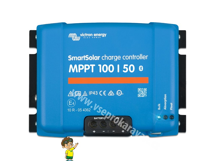MPPT solární regulátor Victron Energy SmartSolar 100/50