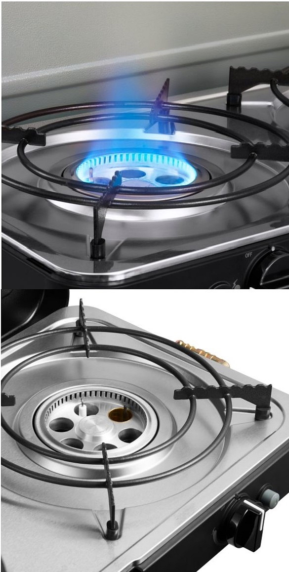 Dvouplotynkový plynový vařič 3 Turbo FFD