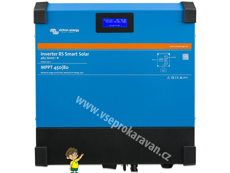 Měnič napětí Victron Energy RS 48/6000 230V Smart Solar