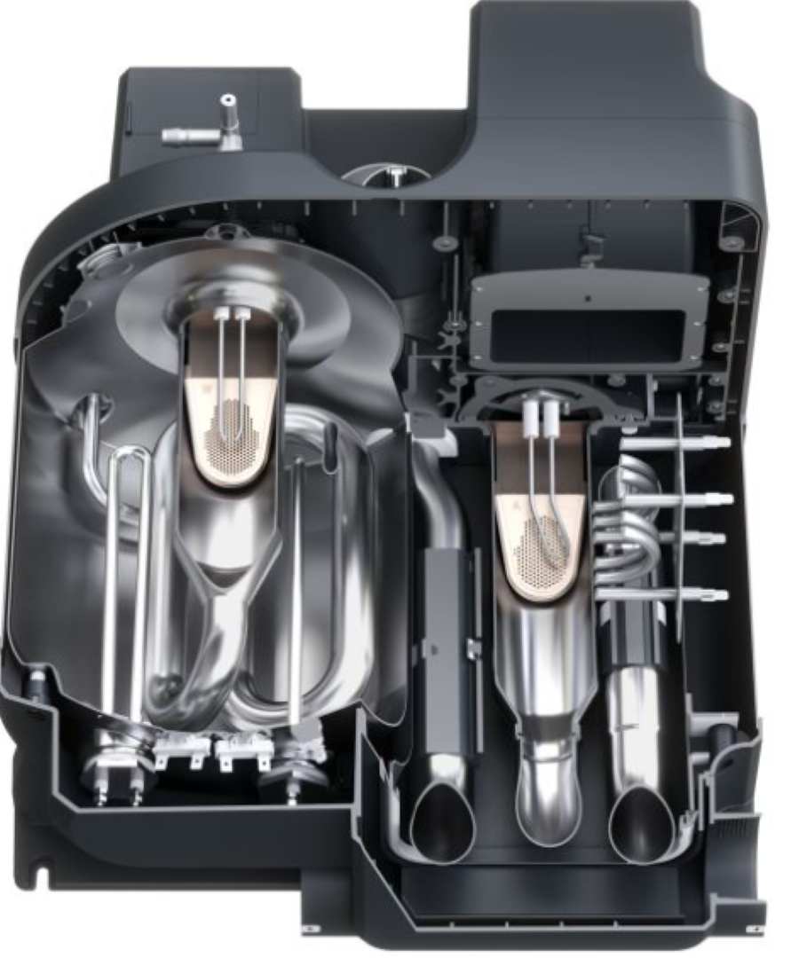 Kombinované plynové topení TwinBoost