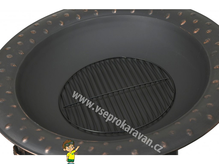 Ohniště TEIDE copper patina s poklopem