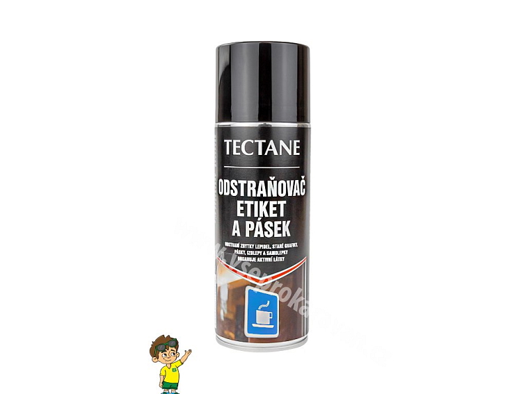 Spray odstraňovač etiket a pásek