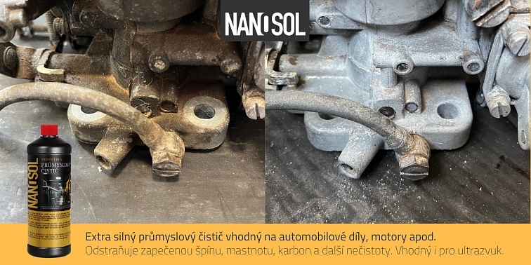 Průmyslový čistič INDUSTRIA, Nanosol