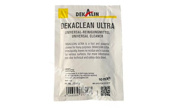 Vlhčený ubrousek DekaClean Ultra 10 ml