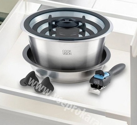 11-dílná sada hrnců na vaření COOK®VISION