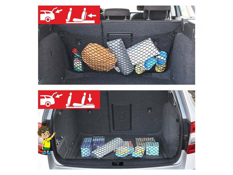 Pružná upevňovací síť 90 x 50 cm