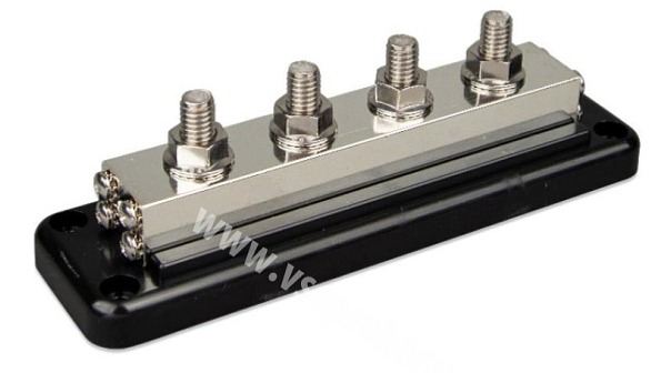 DC přípojnice Victron Energy 600A - 4 terminály vč. krytu