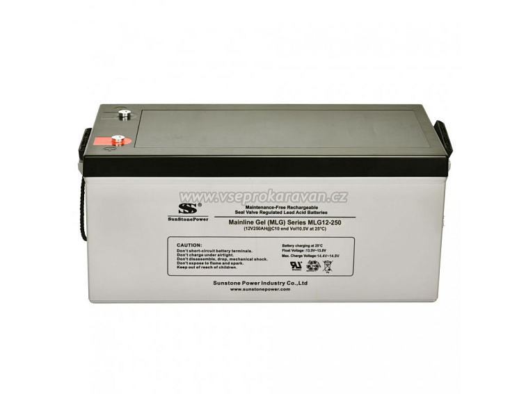 Gelová baterie Sunstone Power MLG12-250 250Ah, 12V