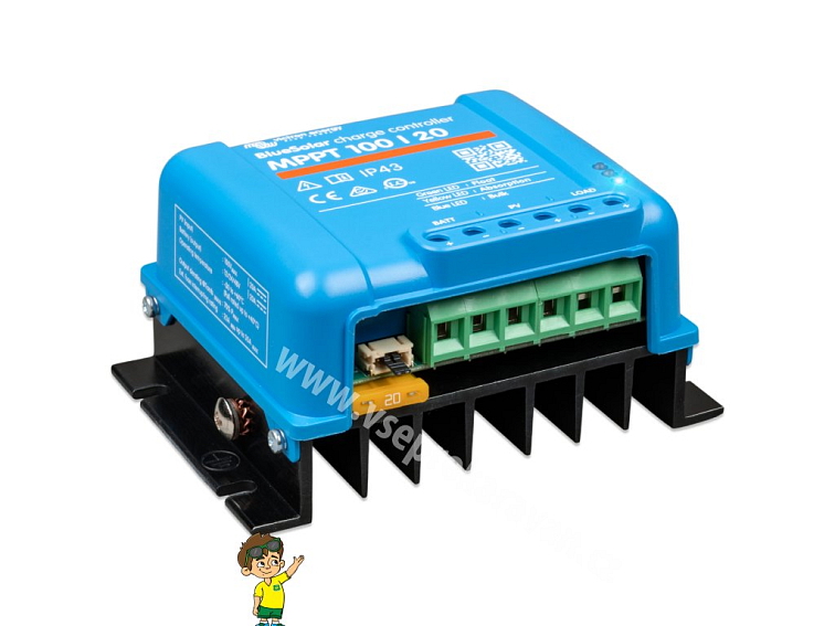 MPPT solární regulátor Victron Energy BlueSolar 100/20