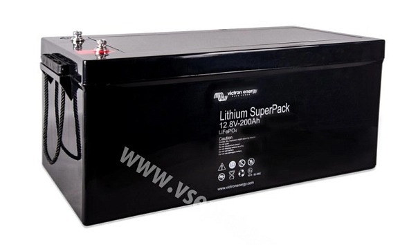 Victron Energy LiFePO baterie 12,8V/200Ah Lithium SuperPack