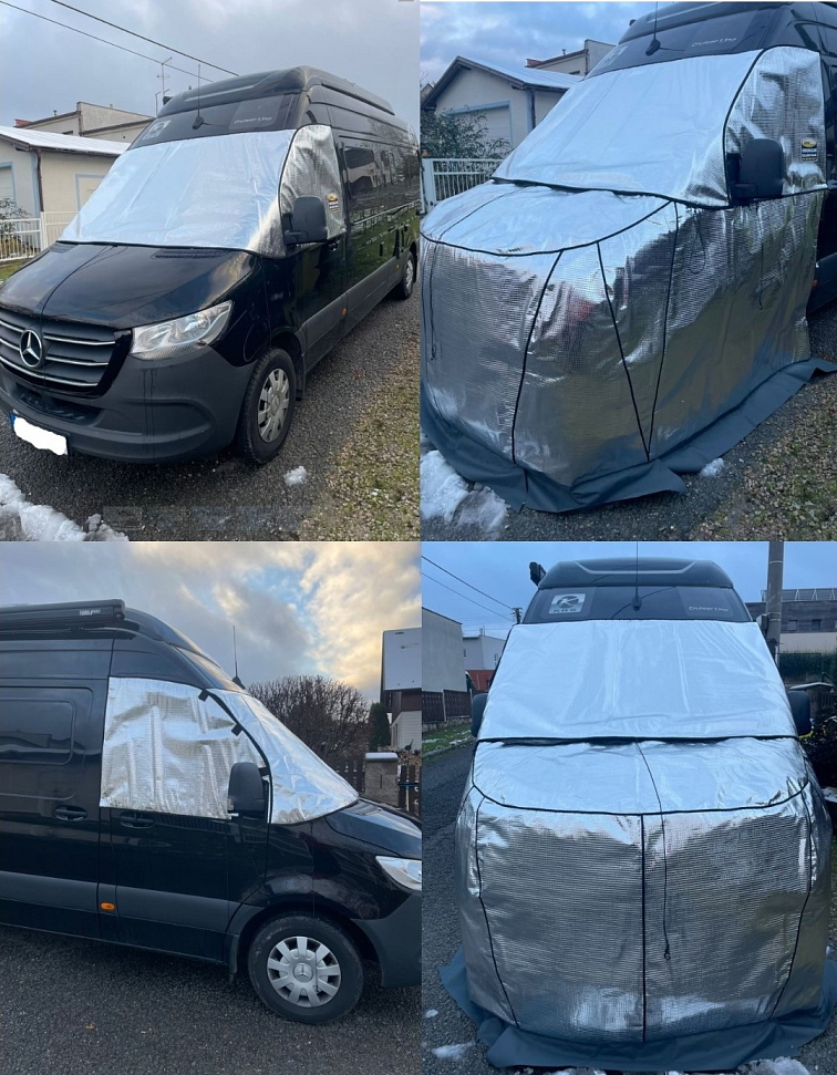 Termoizolační kabát pro Mercedes Benz Sprinter 2019+