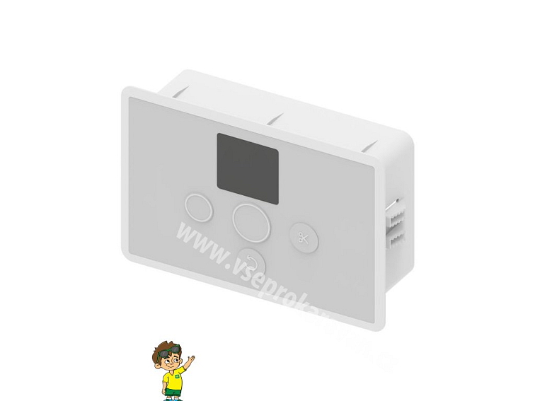 Ovládací panel pro WC Clesana