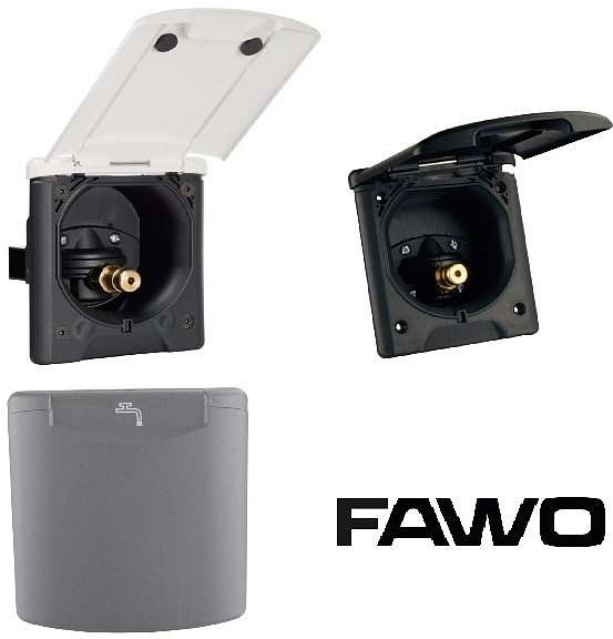 Vodní přípojka s redukčním ventilem