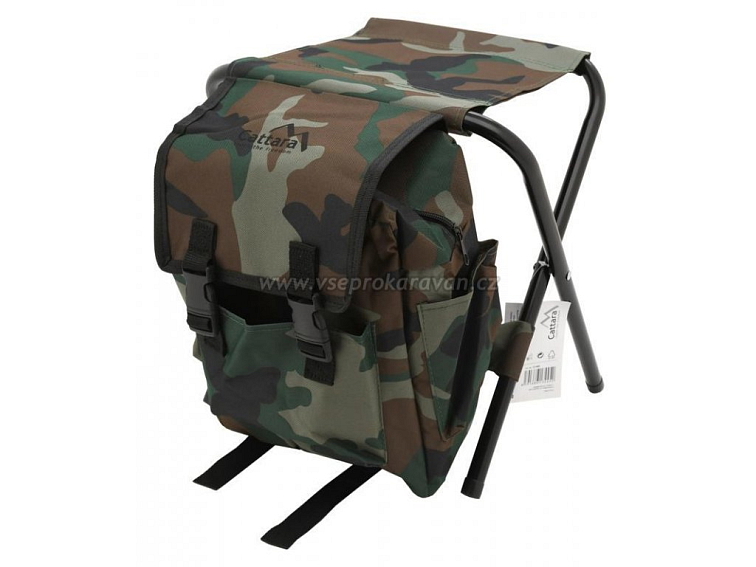 Skládací židle s batohem OLBIA ARMY