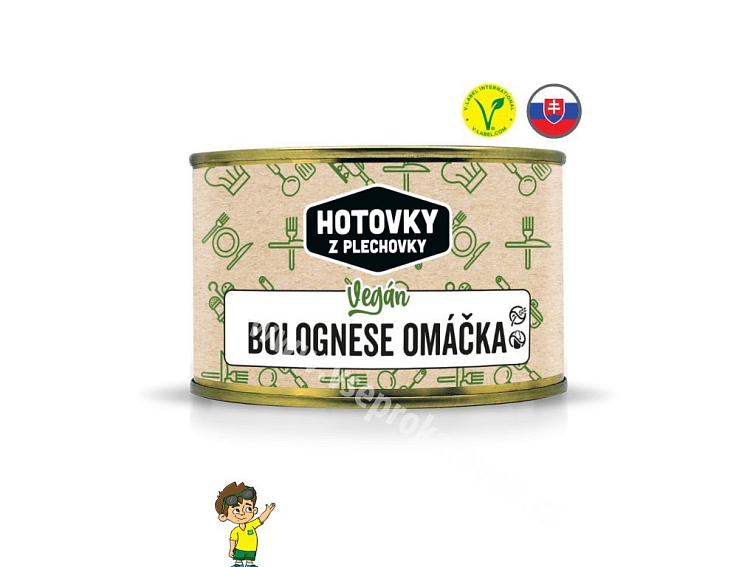 Vegan bolognese omáčka v plechovce