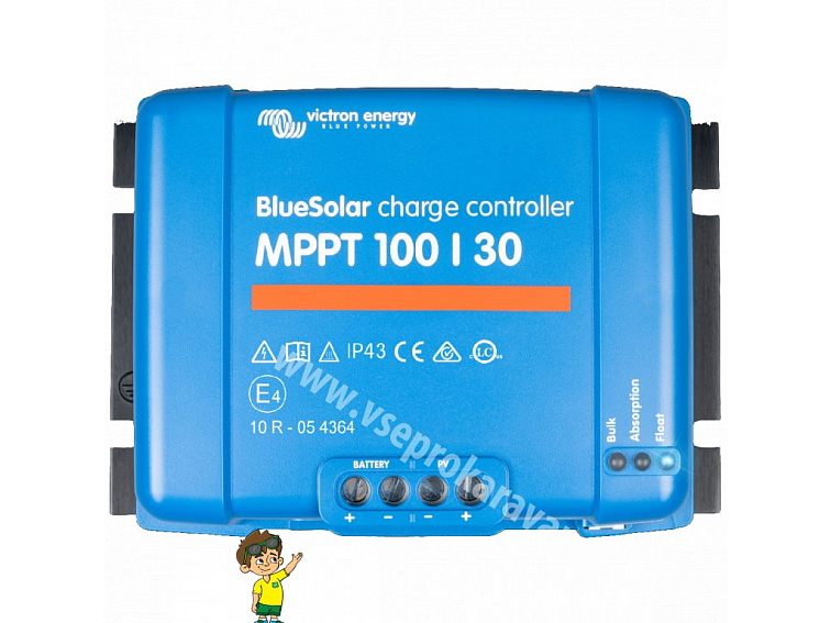 MPPT solární regulátor Victron Energy BlueSolar 100/30
