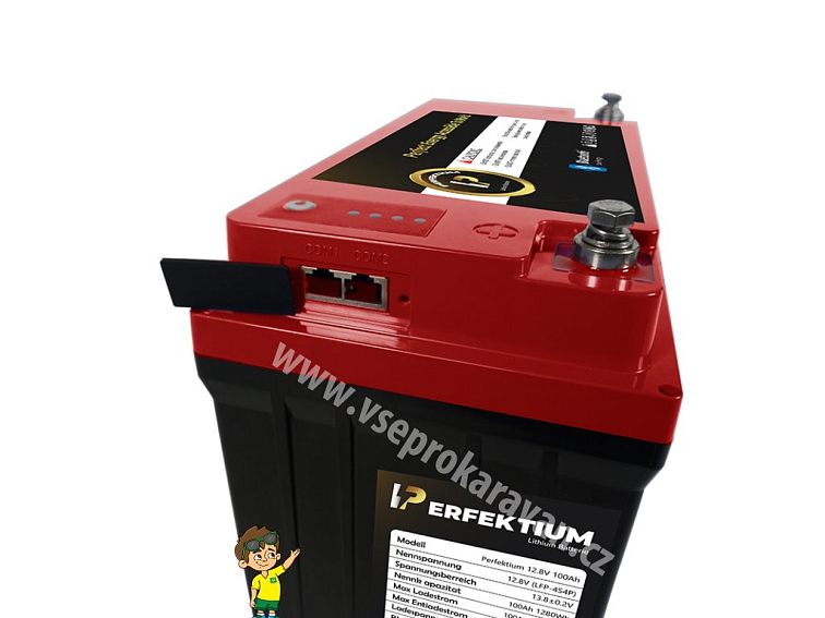 Lithiová baterie Perfektium PF SERIES LiFePO4 12.8V 100Ah
