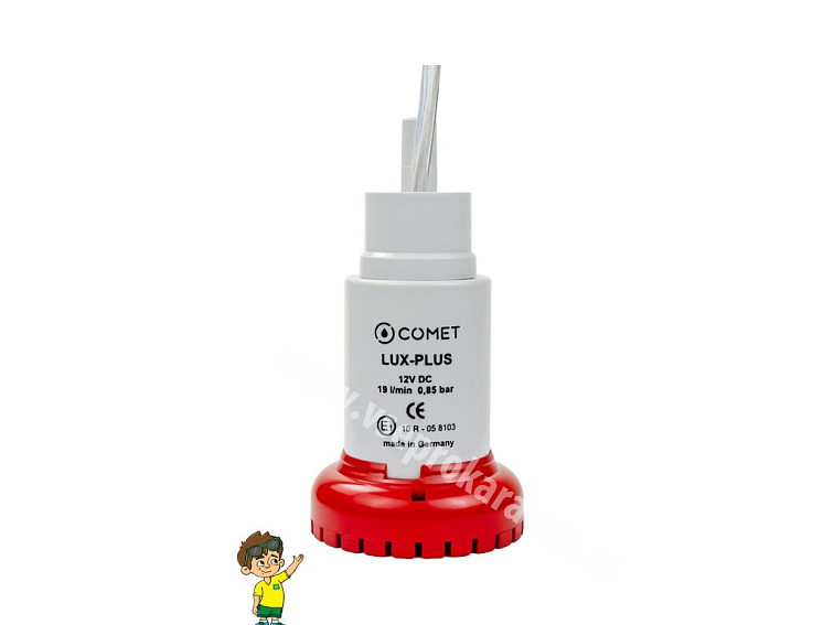 Ponorné čerpadlo LUX, 12V, 19l, COMET