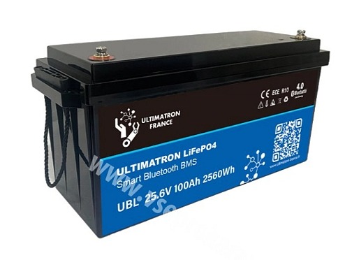 LiFePO4 akumulátor ULTIMATRON UBL-24-100 24V / 100 Ah +P