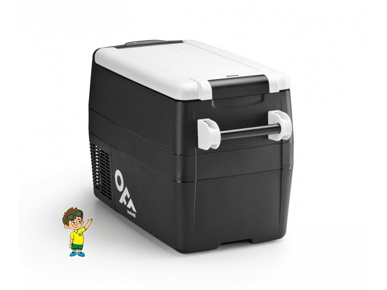 Kompresorová autochladnička TB41 Black OFF, 12/24V, 40L Indel B