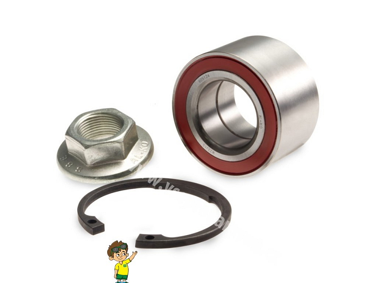 Ložisko do bubnu AL-KO 2051 Compact (64x34/h37) v setu, originál