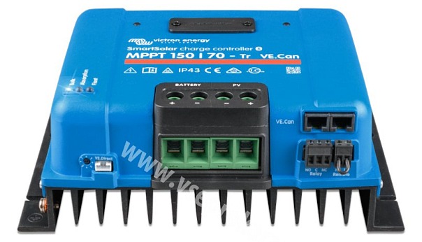 MPPT solární regulátor Victron Energy SmartSolar 150/70-Tr VE.Can